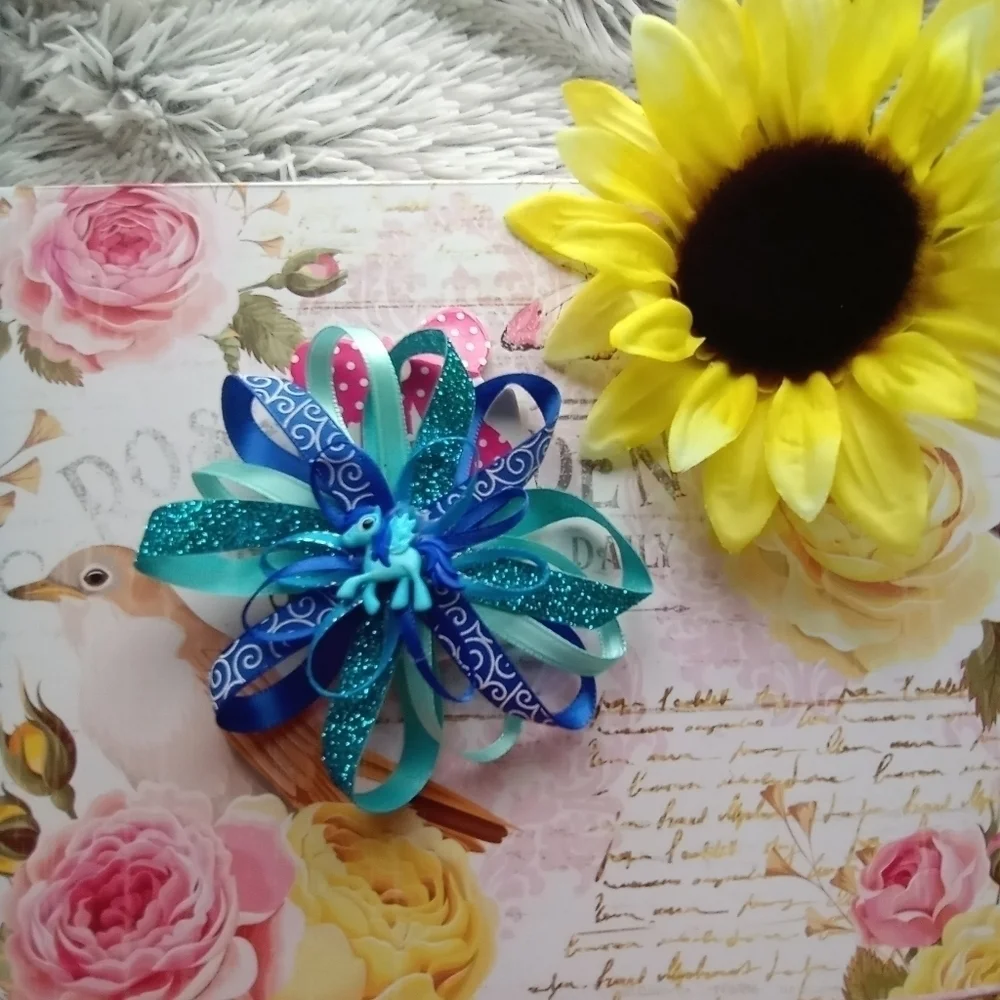 𝅺my little pony 5pc hair accessory set